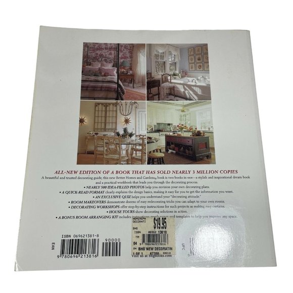How to Decorate Book  Better Homes and Gardens 1997 Paperback  Illustrations u - Picture 3 of 9